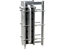 Frame heat exchanger