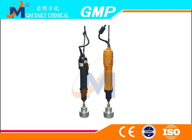 With screw cap machine