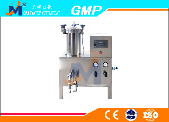 Semi-automatic filling machine pressure
