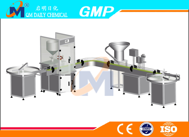 Automatic filling machine line
