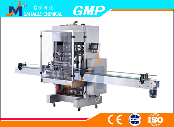 Fully automatic four head filling machine