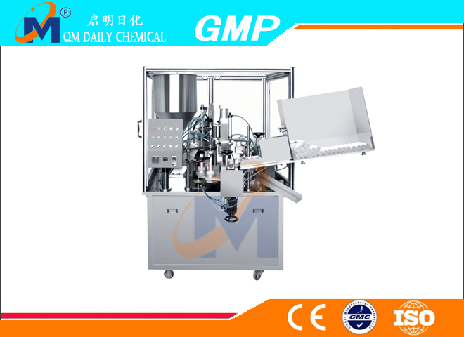 Filling and sealing machine