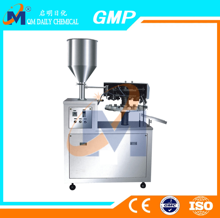 Filling and sealing machine